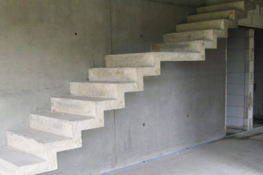Лестница из бетона своими руками